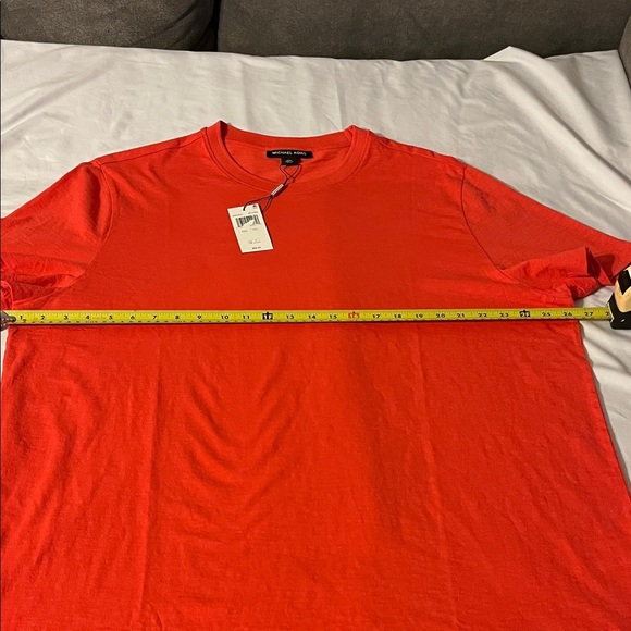 Michael Kors Vibrant Red Short Sleeve Tee - Picture 5 of 12